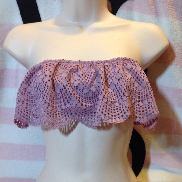 NWT (S) VS Lace Bandeau Bralette - Picture 1 of 2